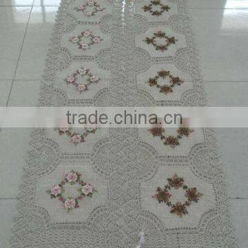 2016 New Design Crochet Oblong Oval Doily Tablecloth photo-2