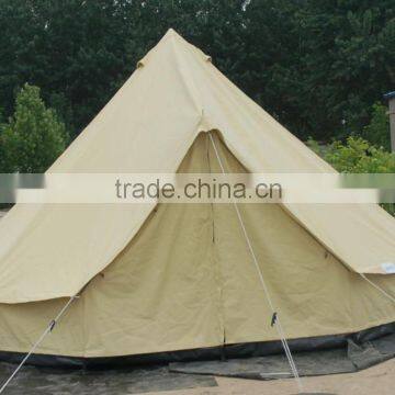 Hot Sale Outdoor 5M Cotton Canvas Bell Tent Glamping Tent photo-2