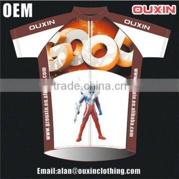 New design for man cycling jersey custom