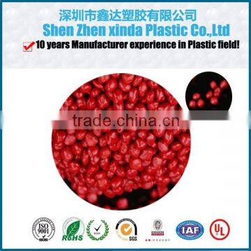 factory manufacture high quality Red color masterbatch