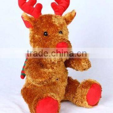 swing body and moving head and hands reindeer