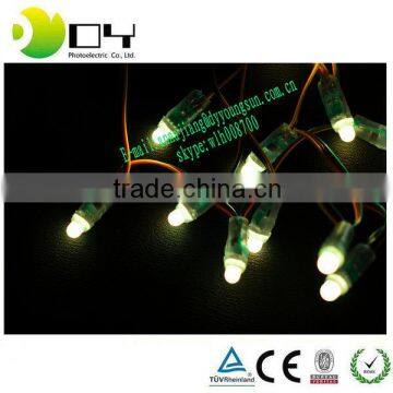 CE ROHS Approved IP66 50000H Lifespan 9mm Single Color LED Pixel String Light photo-2