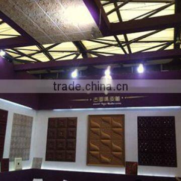 GLM Leather wall panel Interior decoration aac wall panel New HOT products bring you new profit