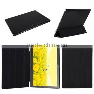 Smart wholesale stand pu tablet holster for 12.2 inches tablet