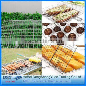 High Quality and Low Price stainless steel barbecue bbq grill wire mesh net,bbq grill grates wire mesh(factory)