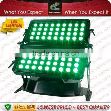 Waterproof 72pcs x 10W RGBW 4-in-1 led city color light