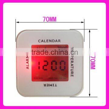 Electronic Colorful Desktop Calendar Small Digital Clock