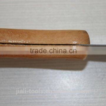 Long wooden handle putty knife / construction tools