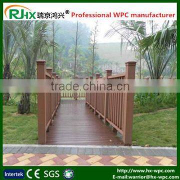 Eco-friendly outdoor handrail steps made by WPC material