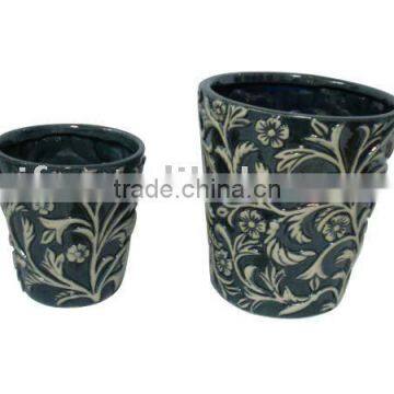 ceramic flower pot