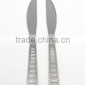 6 Pcs Stainless Steel Kitchen Cutting Knife With Heart-shaped Handle photo-2