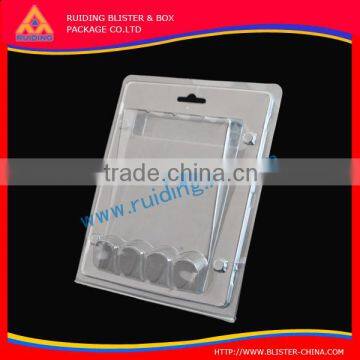 Hanging blister packaging box for gloves product