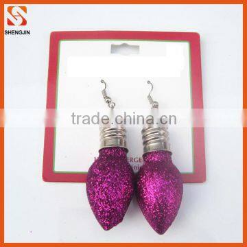 Factory price novelty christmas earring