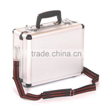 Crystal Aluminium Hard Camera Photography Flight Carry Case Storage Box Silver photo-2