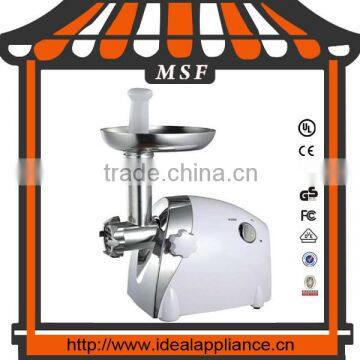 Home meat grinder capacity 120kg/h professional cooks meat grinder for CE commercial meat mincer