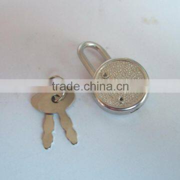 Mini Oval Shape metal padlock for notebook with high quality