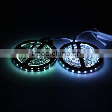 10M 2*5M 3528 SMD RGB 600LEDs LED Strip Light Lamp 44Key + IR Remote Controller DC12V + Power Adapter AC100-240V