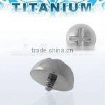 6mm titanium G23 round screw nut