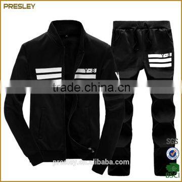 Custom made popular hot-sale men's sportswear parachute track suit