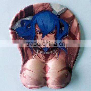 Wholesale wrist rest rubber mouse pad with roll material