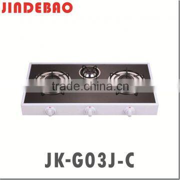 JK-G03J-C glass top erou gas stove gas cooker