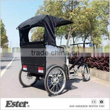 Ester New man power taxi tricycle for passenger