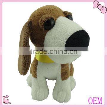 2016 Custom Lovely Stuffed Plush Dog Toy For Babies