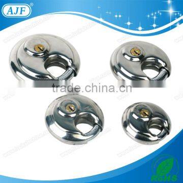AJF 70mm Stainless Steel Discus Padlock With High Quality and Hardened Steel for Cabinet Lock photo-1