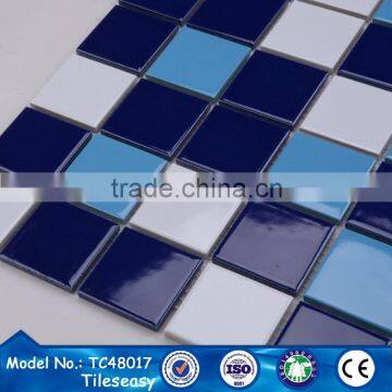 New Design Blue Color Mosaic for Swimming Pools Price photo-6