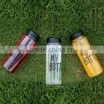 Custom Logo BPA Free Tritan Fruit Juicer Plastic Bottle photo-4