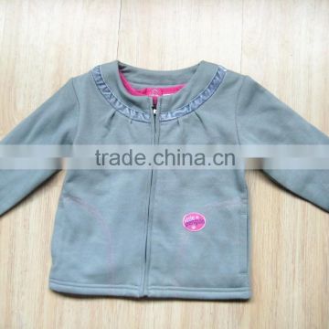 kids clothes 2015 kids gray jacket baby jacket for spring