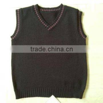 customised knitwear sweater school uniform children sweater jumper vest sweater