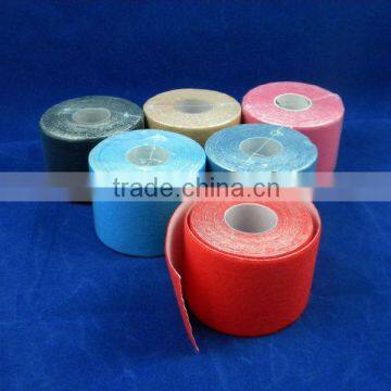 CE approved colored kinesiology sport tape