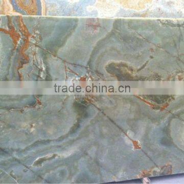 Green Onyx Marble Slab for Wall Panel