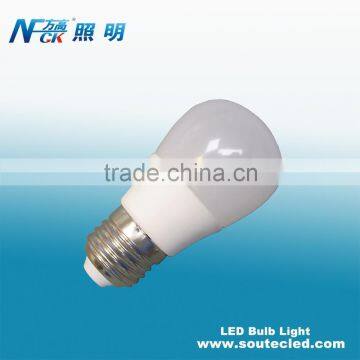 Wide Angle ceramic new led light 3watt white color 220v led light household smart led light bulb
