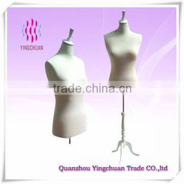 Clear white form tailor mannequin