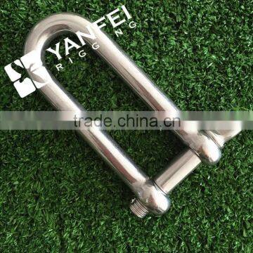 Stainless Steel 304/316 Long D Shackle