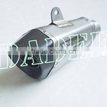 Racing Motorbike/Superbike Oblique Titanium Alloy Exhaust slip-on system