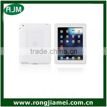 Waterproof White Elegant Skin Rubber Accessory Case Silicone Cover For Ipad2 Ipad3