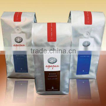 Tea Bag With One Way Valve Tin Tie