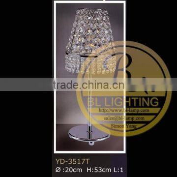 In 2014 the latest crystal bedside table lamp for bedroom