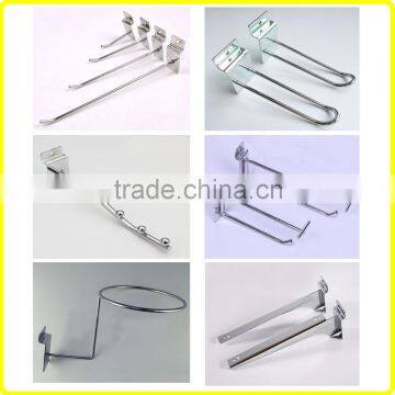 Metal Aluminium Slat Wall Hooks stainless steel display hook                        
                                                                                Supplier's Choice