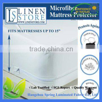Cotton Terry Waterproof Allerzip Smooth King Mattress Encasement