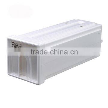 Portable Plastic Organizer Storage Shelf Storage Box Chest of Drawers Design Storage Rack photo-5