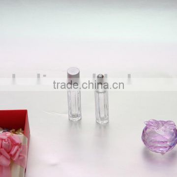 glass cosmetic container with roller ball