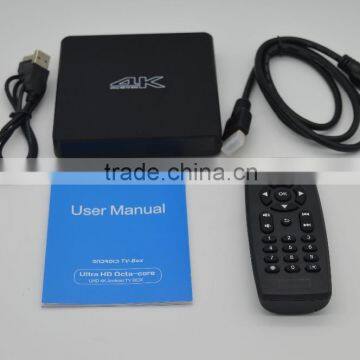 Best stylish Android 5.1 2G/8G Support H.265 4K*2K Bt4.0 RK3368 Octa Core Tv Box