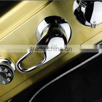 Hot Sale Golden Panel Column Shower Faucets Y-040