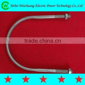 Well Durable High Quality Product Galvanized Stainless Steel U Bolt High Quality WeiChuang Product photo-6