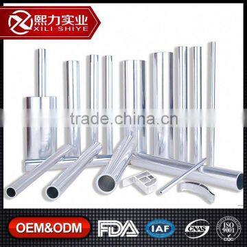 Personalized ISO9001, FDA, IAF, CNAS Certified Round Thin Wall Aluminum Extruded Tube Furniture