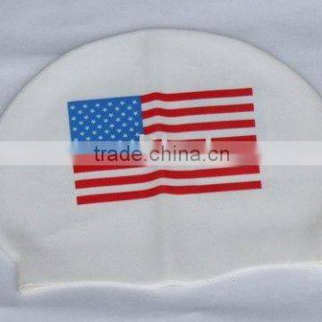 National Flag Swim Cap--- America